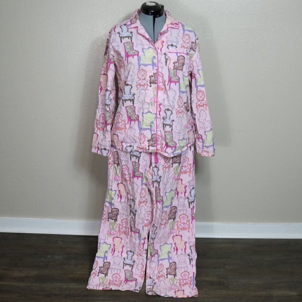 Nick & Nora Pajamas Chairs 90's Y2k 2000's Size M
